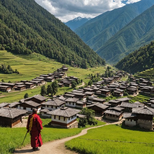 Comment organiser une visite des villages traditionnels au Bhoutan ?