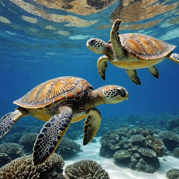 Quels sont les meilleurs spots pour une plongée avec les tortues de mer aux Seychelles?